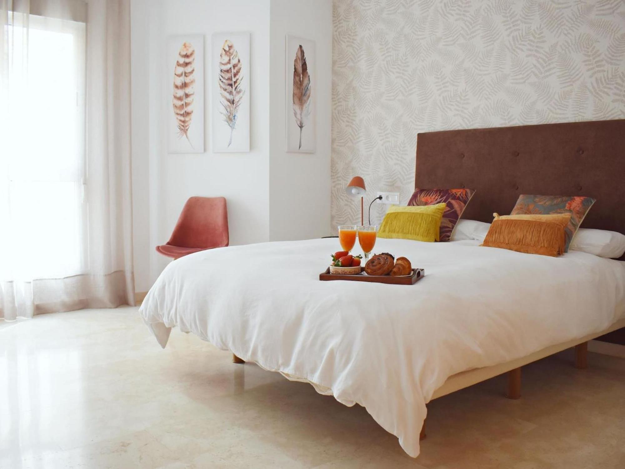 Fantastico Apartamento De Dos Dormitorios En El Soho Малага Екстериор снимка