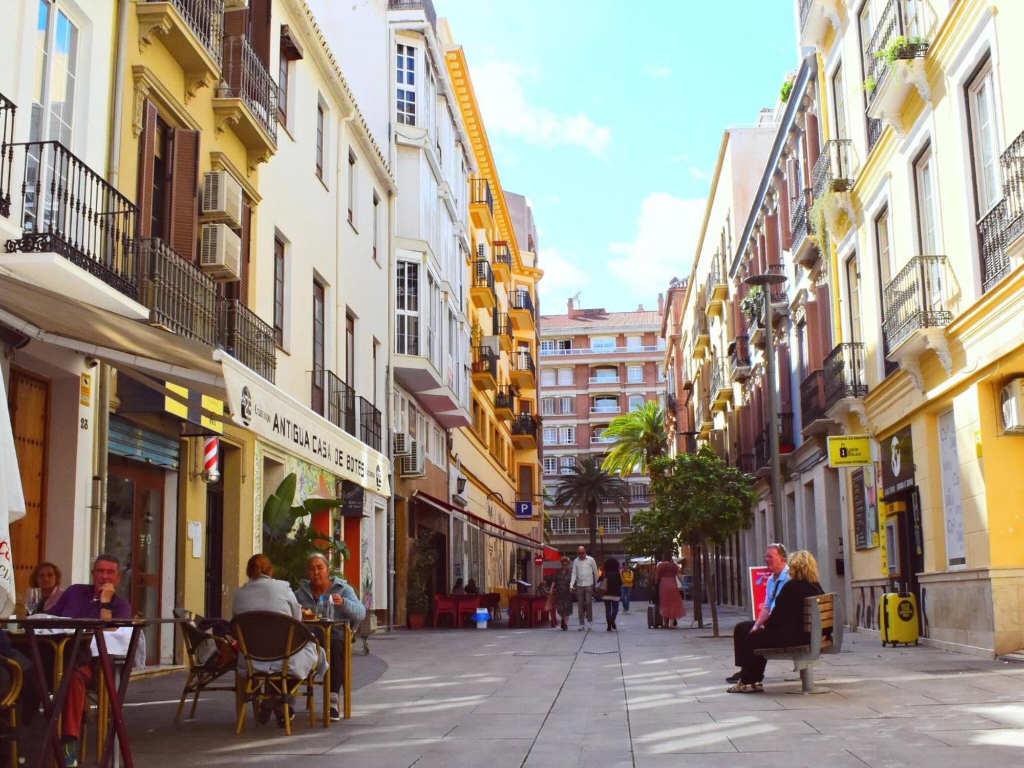 Fantastico Apartamento De Dos Dormitorios En El Soho Малага Екстериор снимка